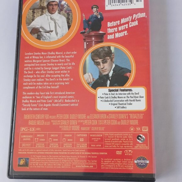 1/$7… 2/$12… 3/$15… 5/$20 🎥 DVD Movies, films, películas ✨Bedazzled~1967 - Picture 2 of 2